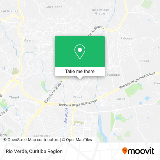 Rio Verde map