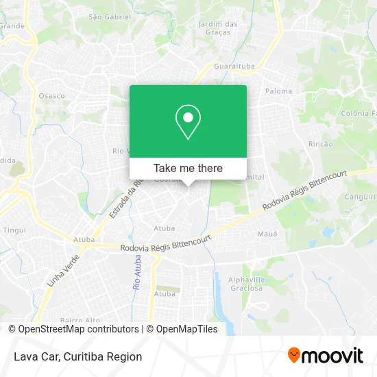 Lava Car map