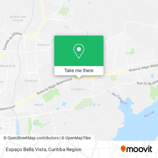 Espaço Bella Vista map