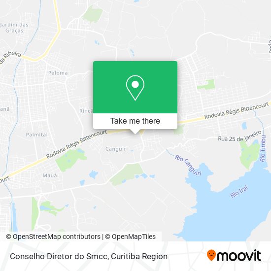 Conselho Diretor do Smcc map