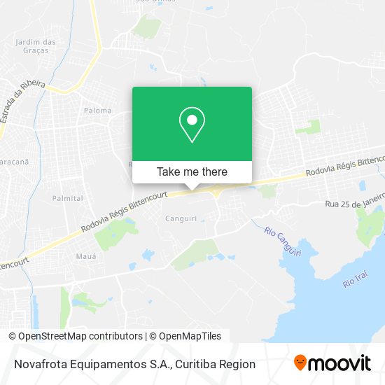 Novafrota Equipamentos S.A. map