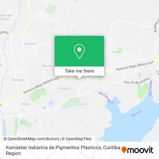 Itamaster Indústria de Pigmentos Plásticos map