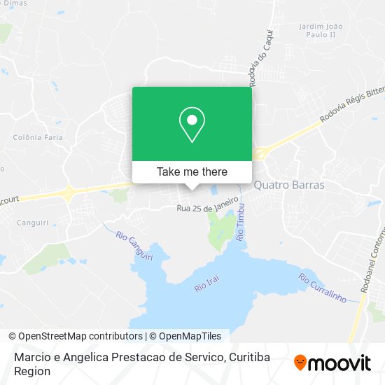 Marcio e Angelica Prestacao de Servico map