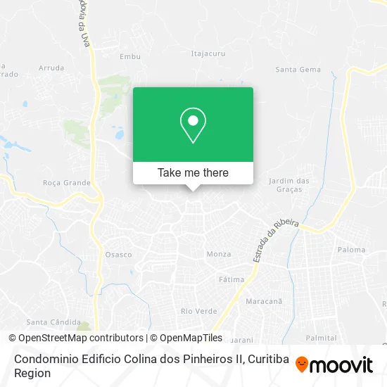 Condominio Edificio Colina dos Pinheiros II map