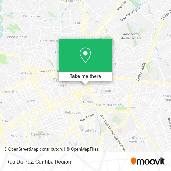 Rua Da Paz map