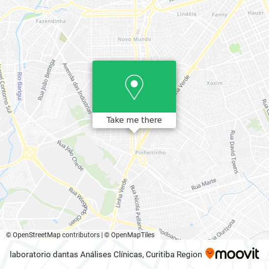 laboratorio dantas Análises Clínicas map