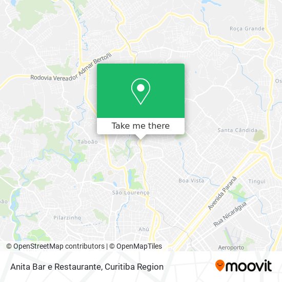 Anita Bar e Restaurante map