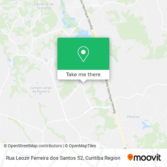 Rua Leozir Ferreira dos Santos 52 map