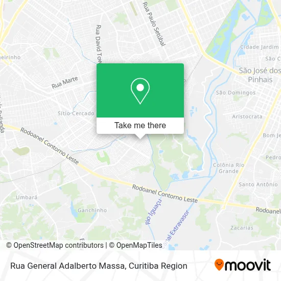 Rua General Adalberto Massa map