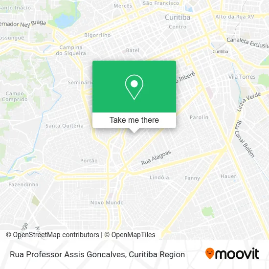 Rua Professor Assis Goncalves map