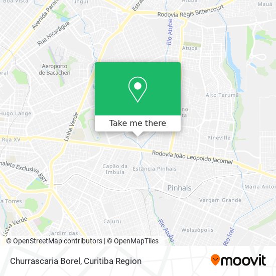 Churrascaria Borel map