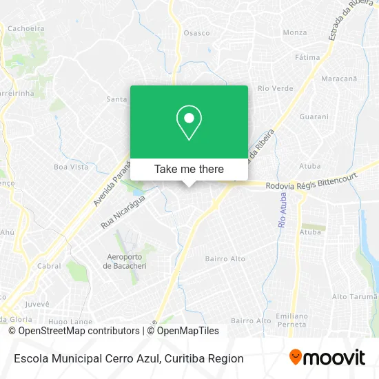 Escola Municipal Cerro Azul map