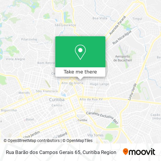 Rua Barão dos Campos Gerais 65 map