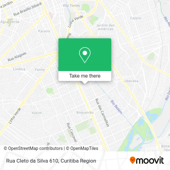 Rua Cleto da Silva 610 map