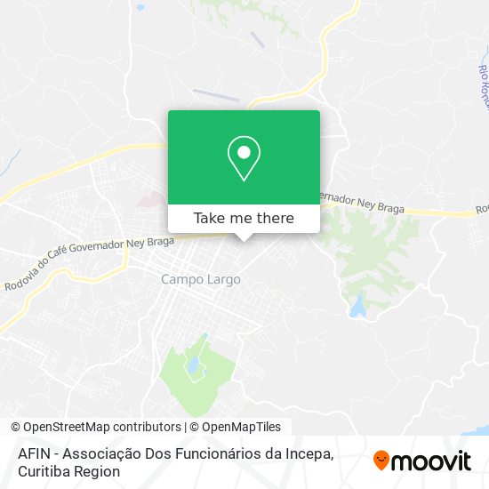 AFIN - Associação Dos Funcionários da Incepa map