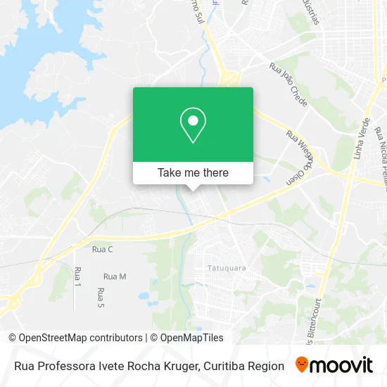 Rua Professora Ivete Rocha Kruger map