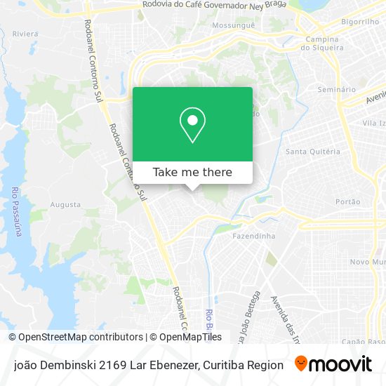 joão Dembinski 2169 Lar Ebenezer map
