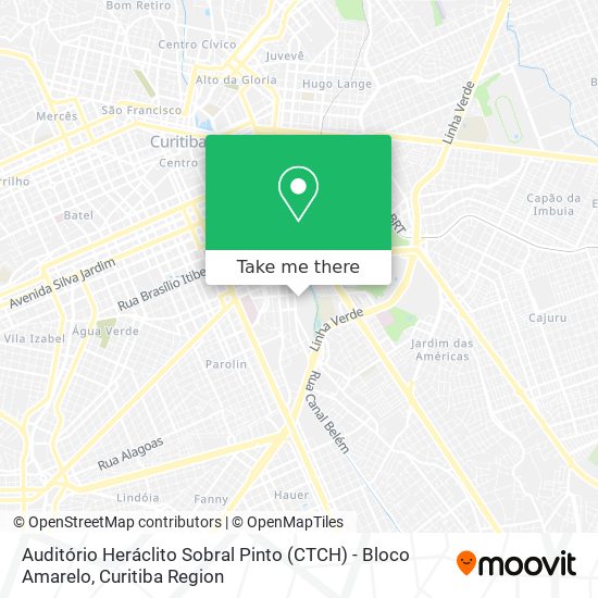 Auditório Heráclito Sobral Pinto (CTCH) - Bloco Amarelo map