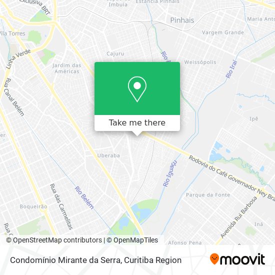 Condomínio Mirante da Serra map