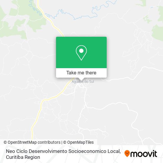 Neo Ciclo Desenvolvimento Socioeconomico Local map