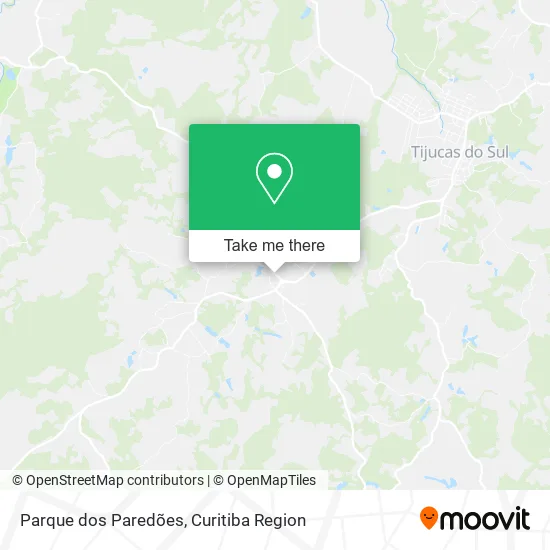Parque dos Paredões map