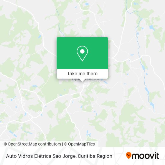 Auto Vidros Elétrica Sao Jorge map