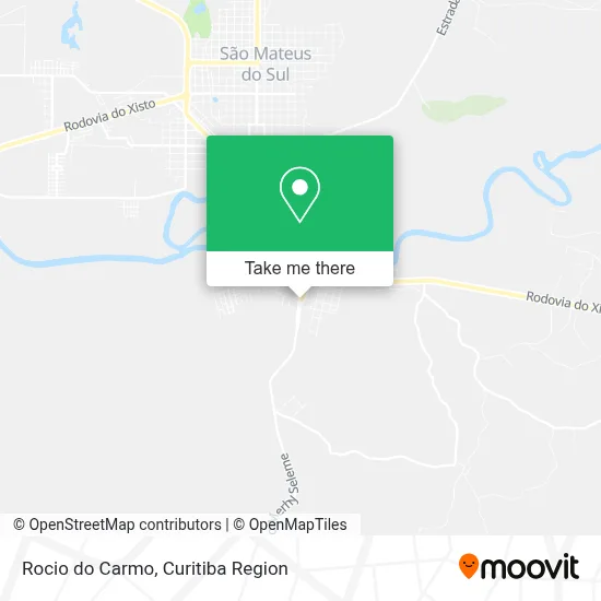 Rocio do Carmo map