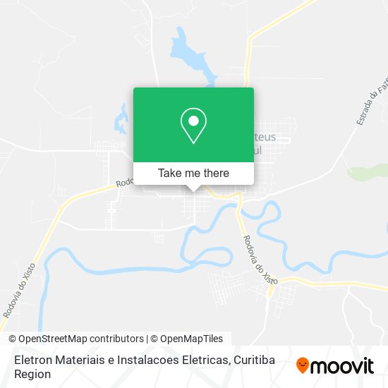 Eletron Materiais e Instalacoes Eletricas map