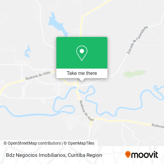 Bdz Negocios Imobiliarios map