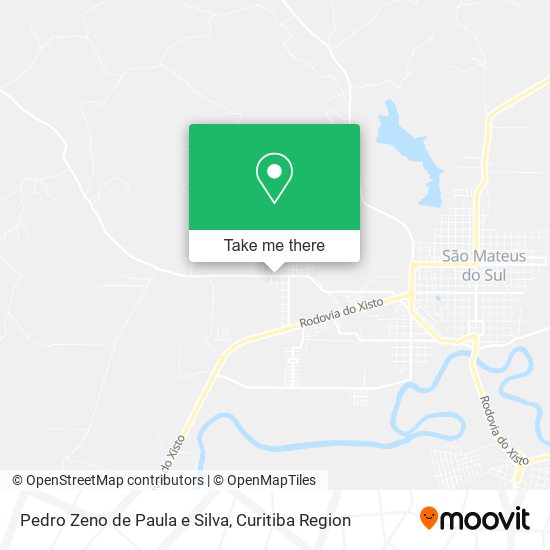 Pedro Zeno de Paula e Silva map