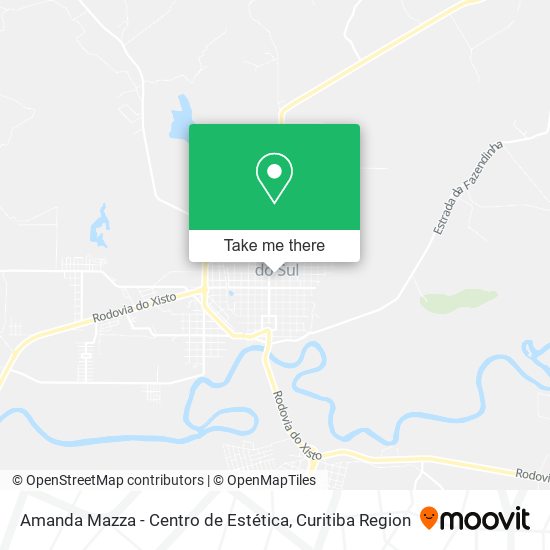 Amanda Mazza - Centro de Estética map