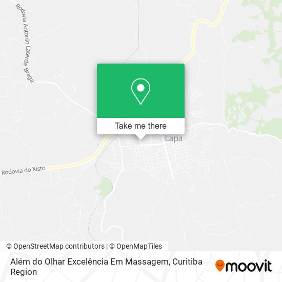 Além do Olhar Excelência Em Massagem map