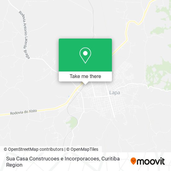 Sua Casa Construcoes e Incorporacoes map