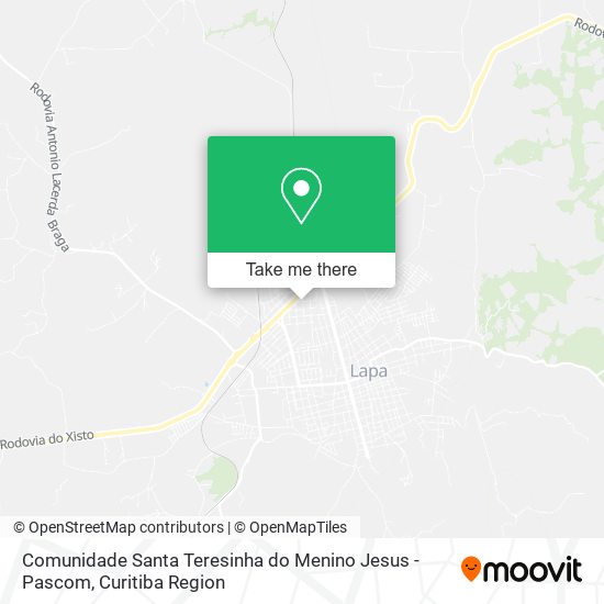 Comunidade Santa Teresinha do Menino Jesus - Pascom map