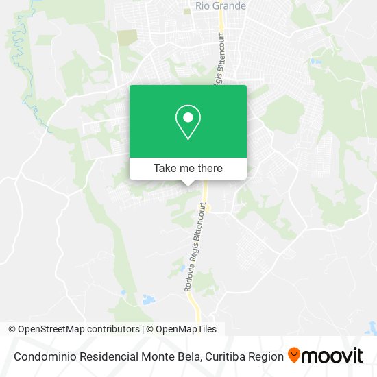 Condominio Residencial Monte Bela map