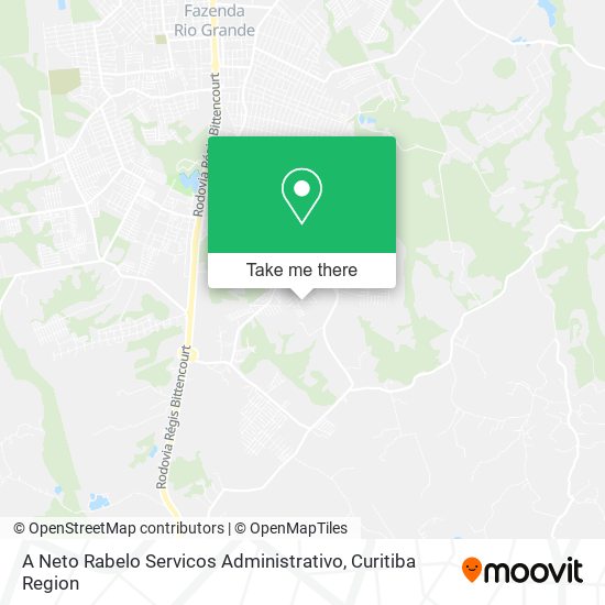 A Neto Rabelo Servicos Administrativo map