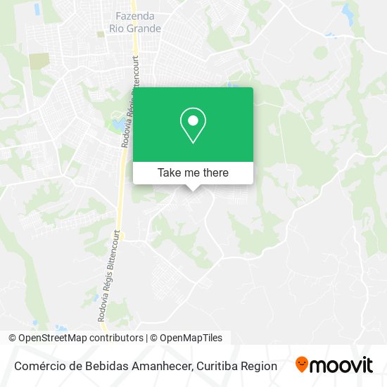 Comércio de Bebidas Amanhecer map