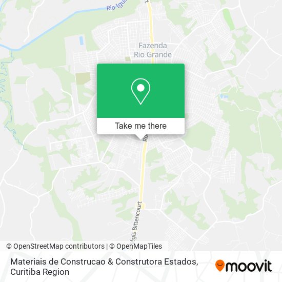 Materiais de Construcao & Construtora Estados map