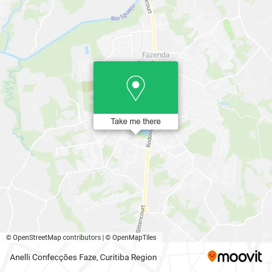 Anelli Confecções Faze map