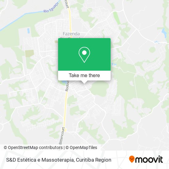 S&D Estética e Massoterapia map