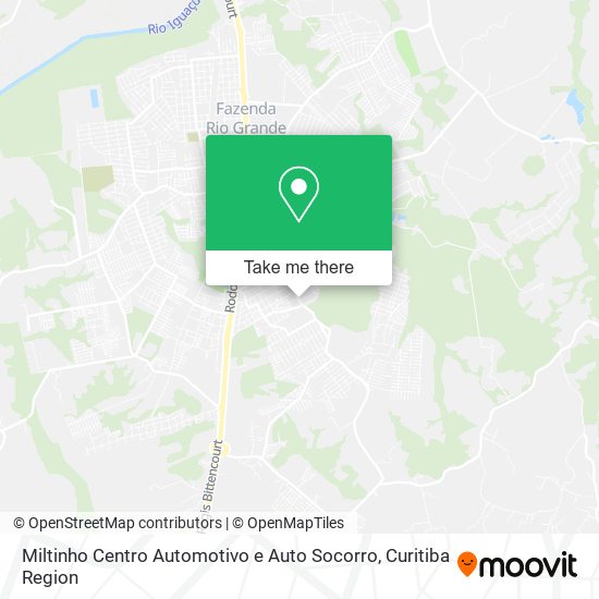Miltinho Centro Automotivo e Auto Socorro map