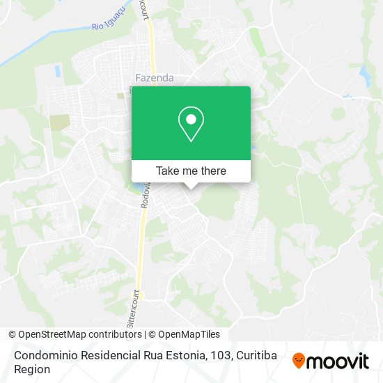 Condominio Residencial Rua Estonia, 103 map