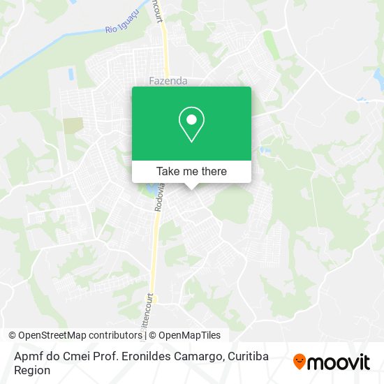 Apmf do Cmei Prof. Eronildes Camargo map