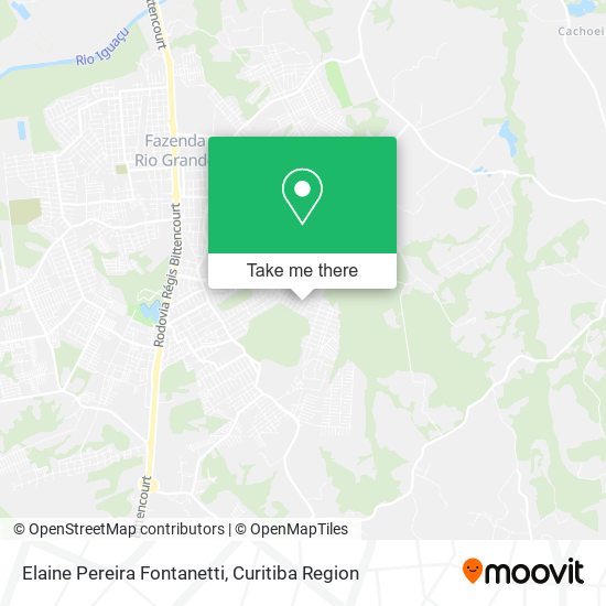 Elaine Pereira Fontanetti map