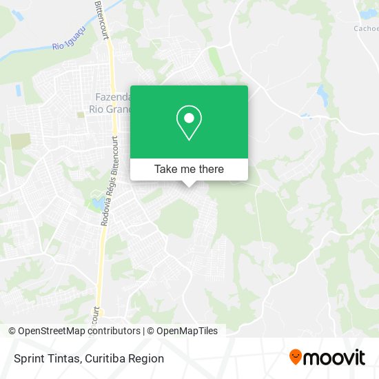 Sprint Tintas map