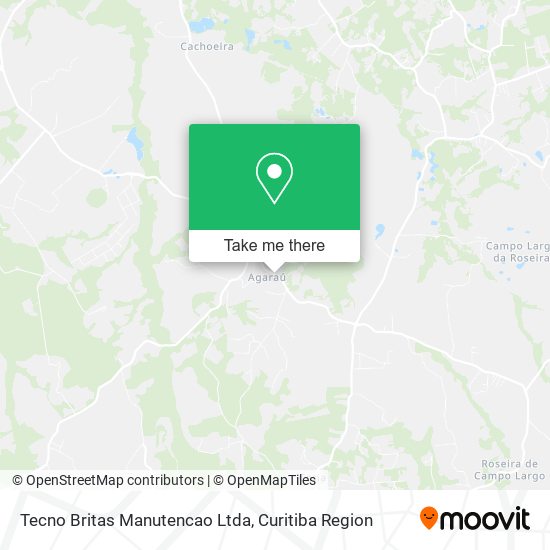 Tecno Britas Manutencao Ltda map