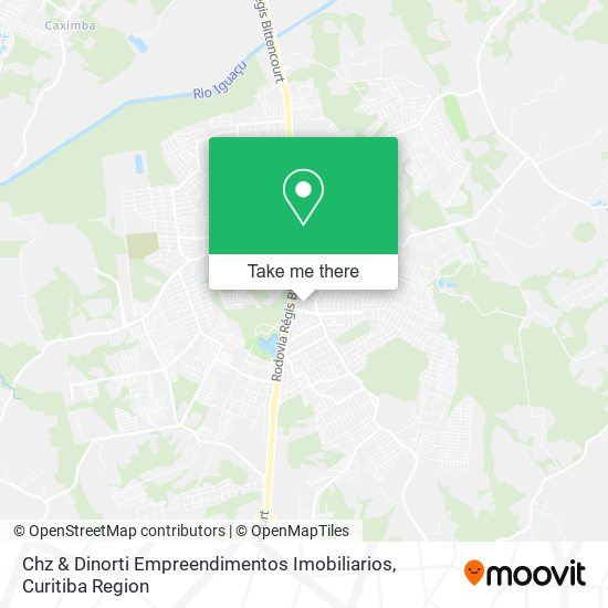 Chz & Dinorti Empreendimentos Imobiliarios map