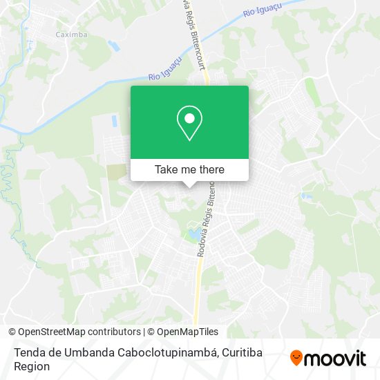 Tenda de Umbanda Caboclotupinambá map