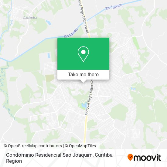 Condominio Residencial Sao Joaquim map