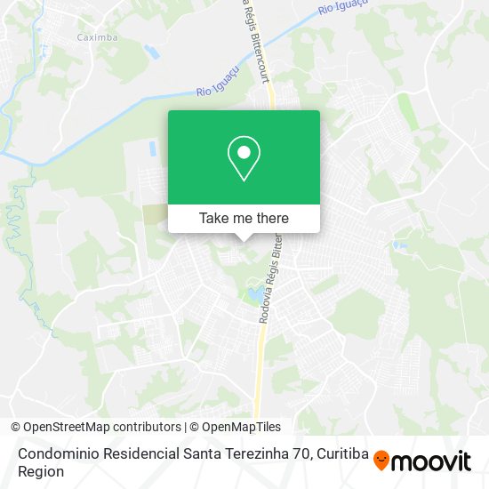 Condominio Residencial Santa Terezinha 70 map